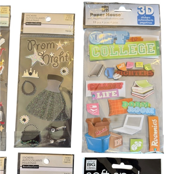Important Milestones Scrapbooking Sticker Set - Picture 3 of 12